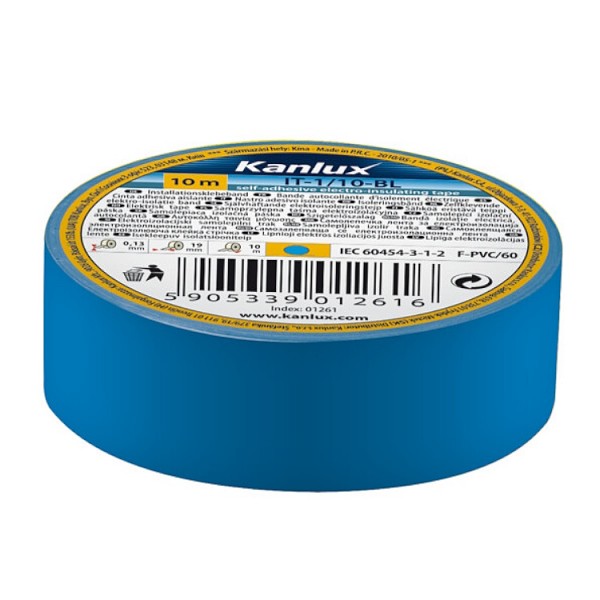 Szigetelőszalag 20x19 kék
