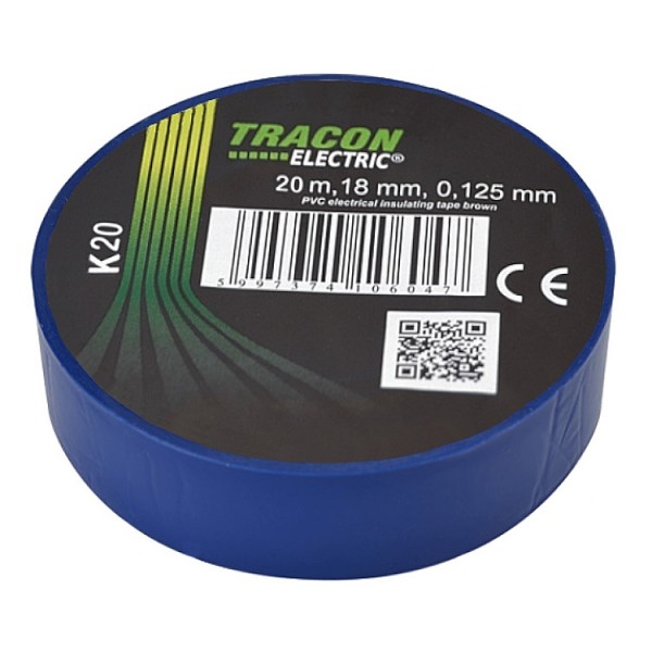 Szigetelőszalag 20x19 kék