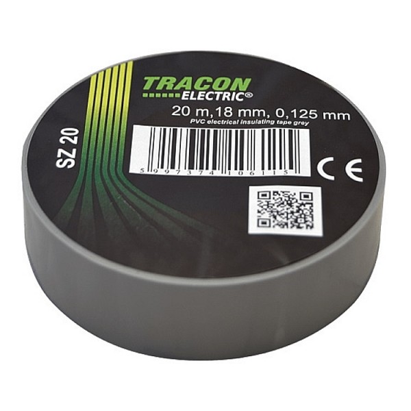 Szigetelőszalag 20x19 szürke