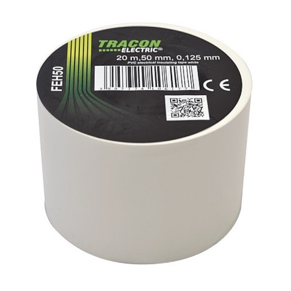 Szigetelőszalag 20mx50mm fehér