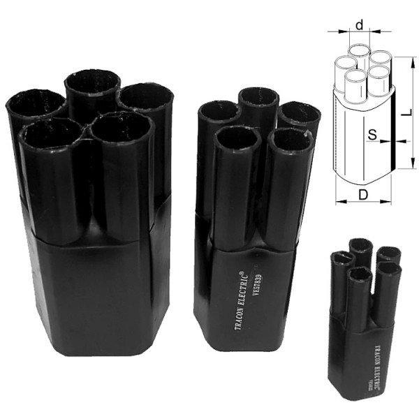 Zsugor végszigetelő 5/50 (5x35-70)