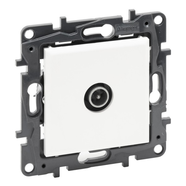 Dugalj s TV átmenő fehér