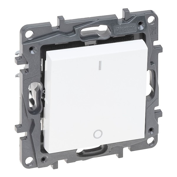 Kapcsoló s 2p fehér