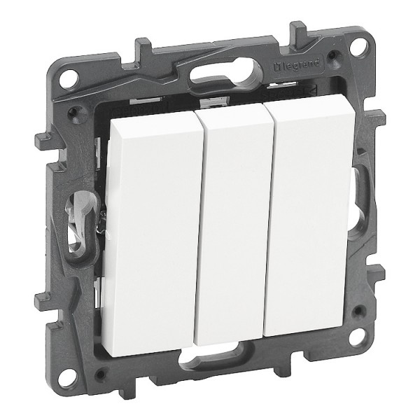 Kapcsoló s 3p fehér