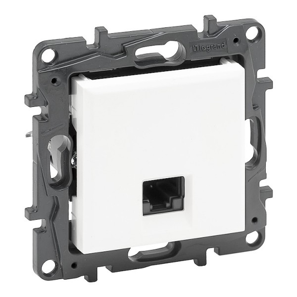 Dugalj s 1xRJ45 UTP CAT5e fehér