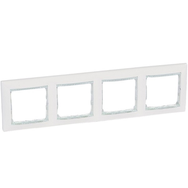 Keret 4-es u fehér/kristály