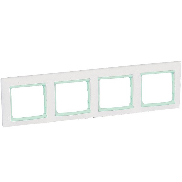 Keret 4-es u fehér-opálkék