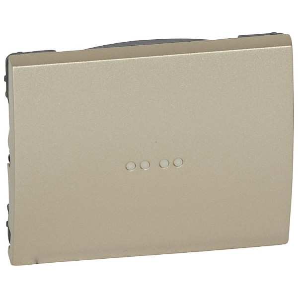 Billenőlap fényjelzős titánium