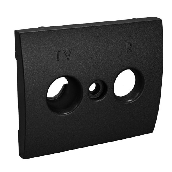 Fedlap TV-RD antracit