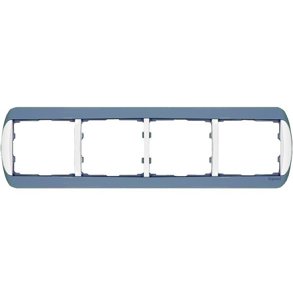 Keret 4-es v lagunakék-fehér