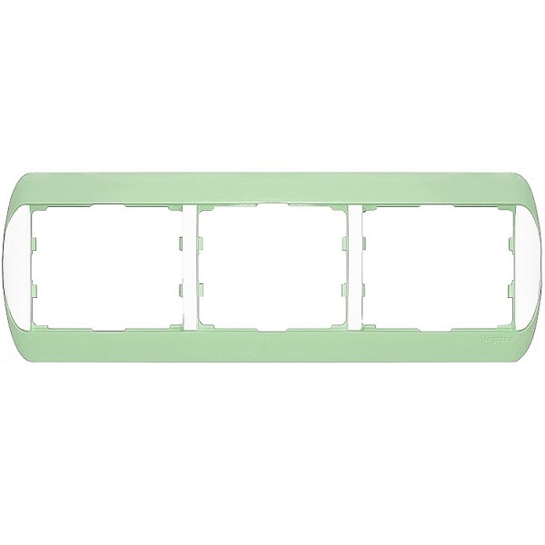 Keret 3-as v mohazöld-fehér