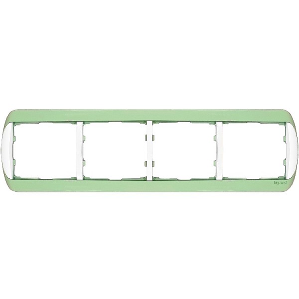 Keret 4-es v mohazöld-fehér