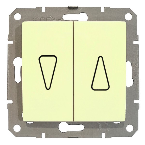 Kapcsoló s zsalu krém