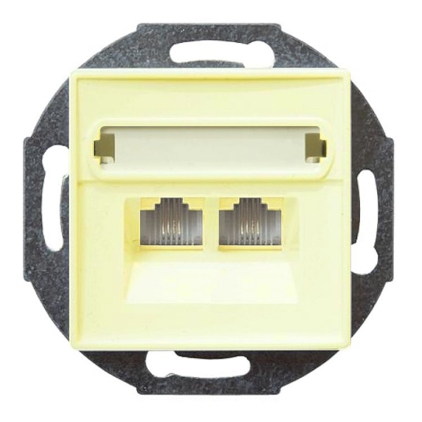 Dugalj s RJ11x2 (telefon) II krém