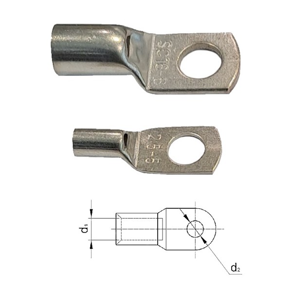 Kábelsaru CU 6/6 cső/P