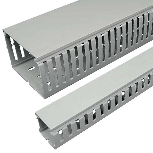 Huzalozócsatorna perf. 60x80 m/sz szürke