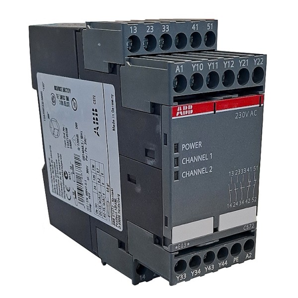 Biztonsági relé 3NO+2NC 230v