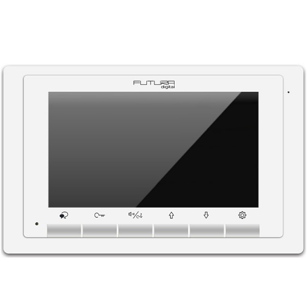 Kaputelefon monitor 7 szines érint. fehé