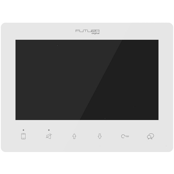 Kaputelefon monitor 7 szines érint. fehé