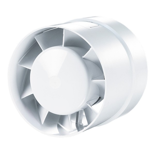 Ventilátor 125 axiál csőbe PL golyóscs.