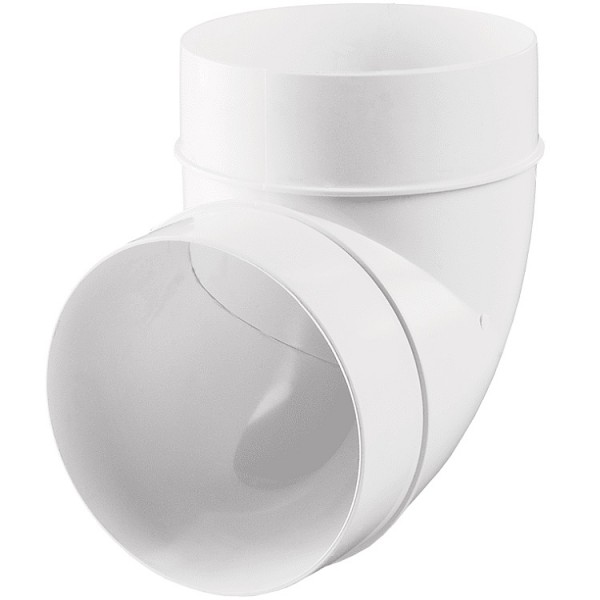 Elszívó merevcső D150mm könyök 90°