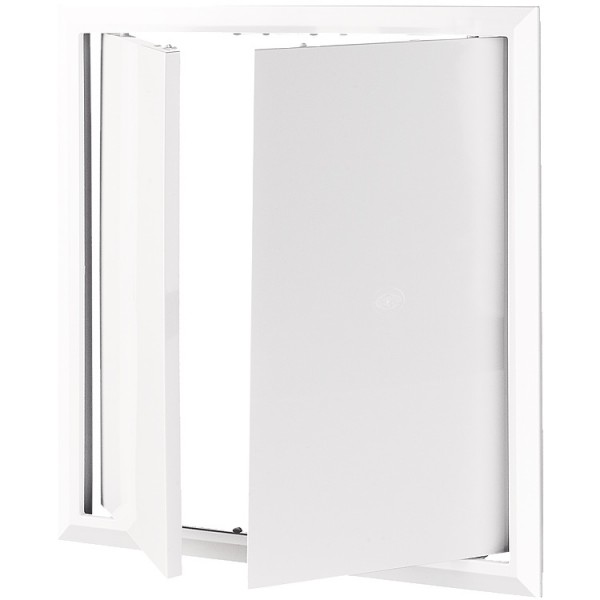 Csempeajtó 400x400mm műanyag kétszárnyú