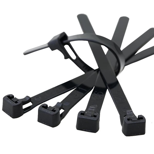 Kötegelő 300x7,6 nyitható fekete