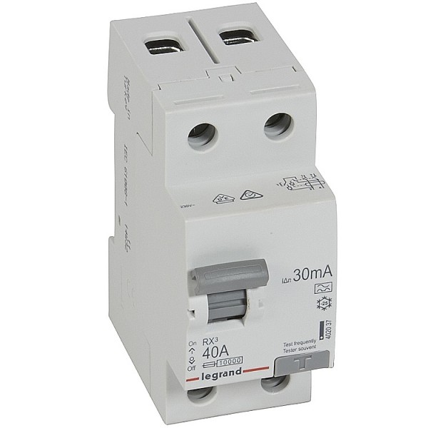 Áram-védőkapcsoló 2P 40A 30mA A