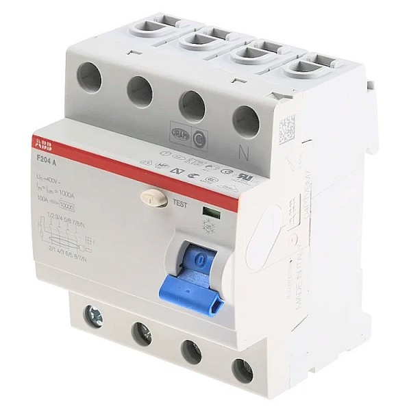 Áram-védőkapcsoló 4P 25A 30mA A