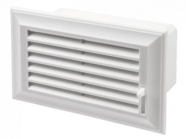 Elszívó merevcső 110x55 szellőzőrács áll