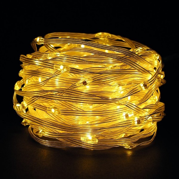 Fényfüzér 200LED meleg 20m kült.TR