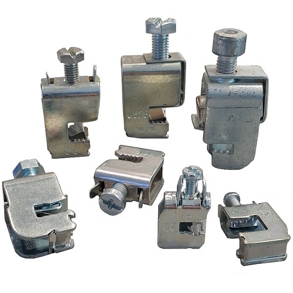 Gyűjtősín-fogadó kapocs 16-120mm2/10mm