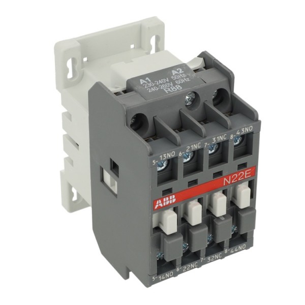 Segédkontaktor 380-400VAC 4P 2Z+2NY