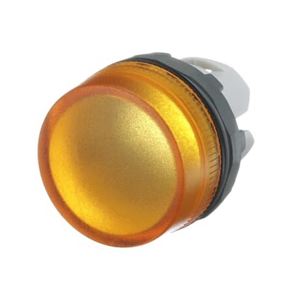 Jelzőlámpa fej 22mm sárga