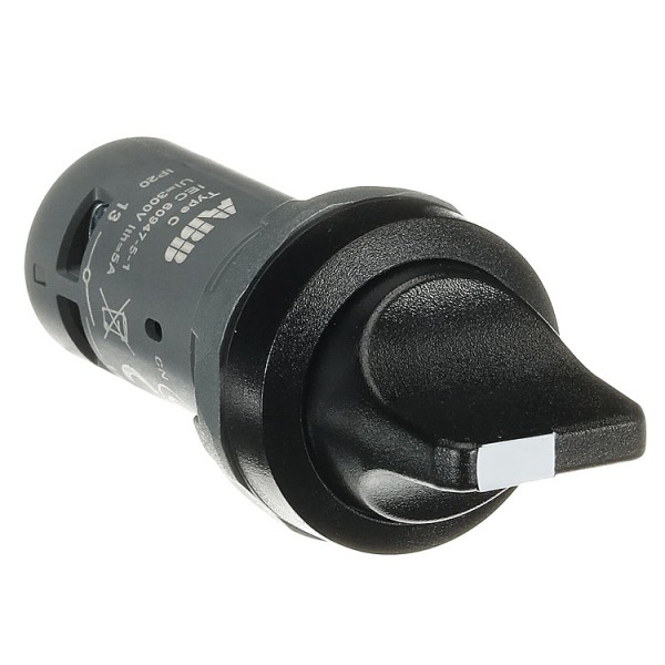 Kapcsoló karral 22mm kétállású V-0