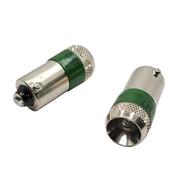 LED BA9S 230V zöld ABB nyomógombhoz AC