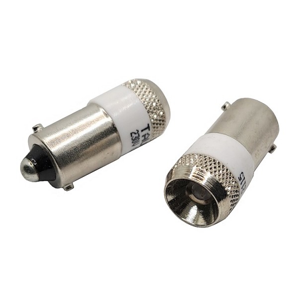 LED BA9S 230V fehér ABB nyomógombhoz AC