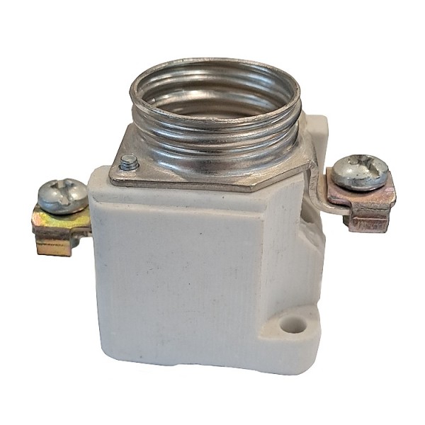 Biztosító alj II porcelán