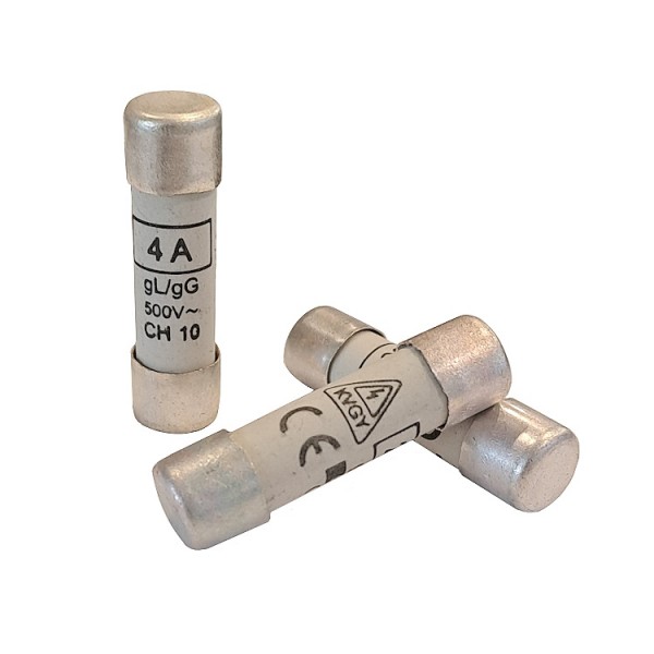 Biztosító betét 10x38 25A gg lomha ker.