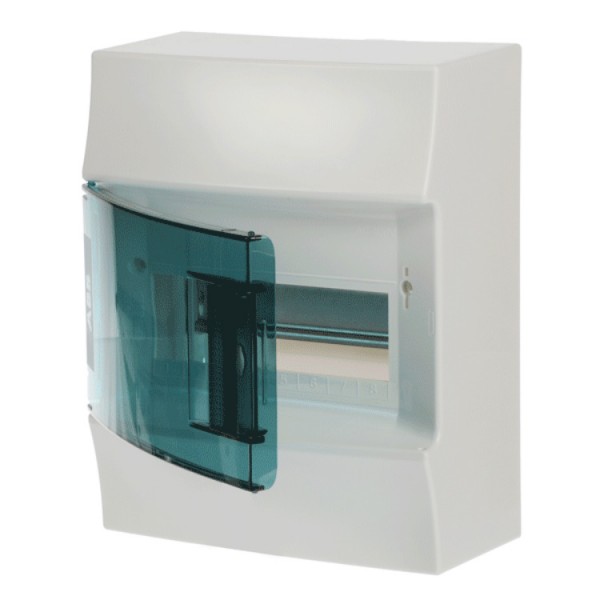 Elosztószekrény fk.8ÁK IP40 Á.ony+PEN