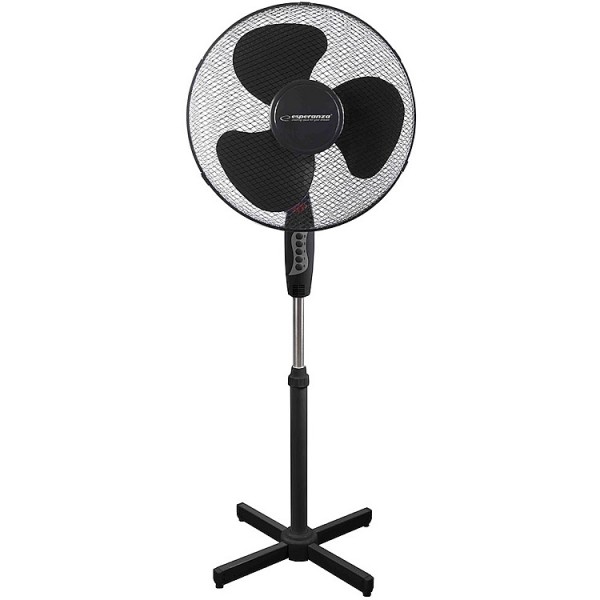 Ventilátor álló 400mm fekete