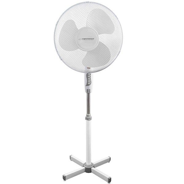 Ventilátor álló 400mm fehér