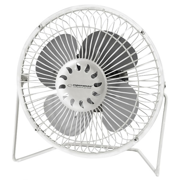 Ventilátor USB mini 18x20cm fehér