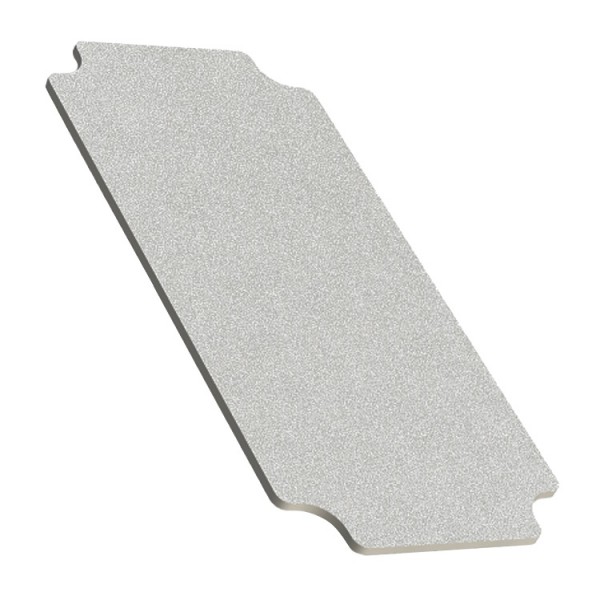 Szerelőlemez 150x300mm szürke