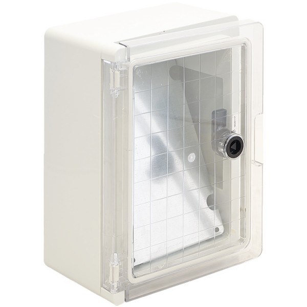 Műanyag szekrény 280x210x130 IP65 átl.