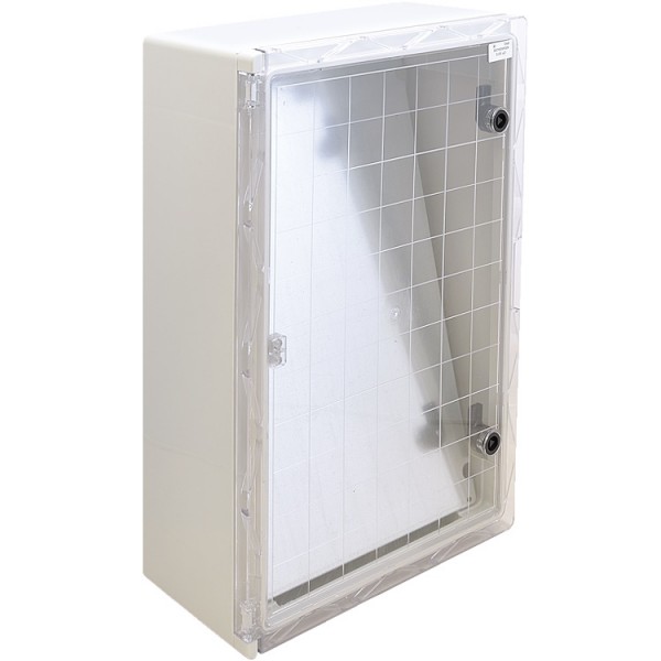 Műanyag szekrény 700x500x245 IP65 átl.