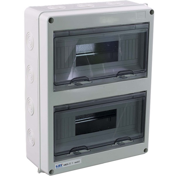 Elosztószekrény fk.24ÁK IP65 Á.ony