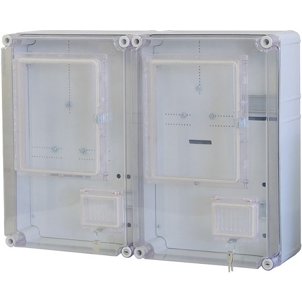 Mérőszekrény 3F/n-3F/é (600x450)fekvő