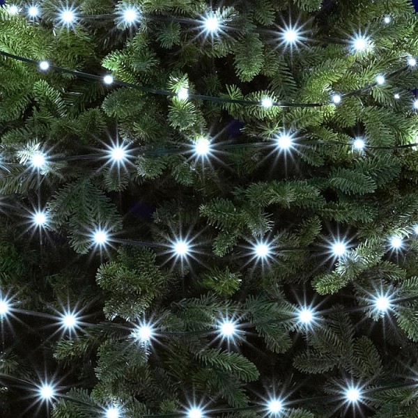 Fényfüzér 300LED hideg 30m kült.GR