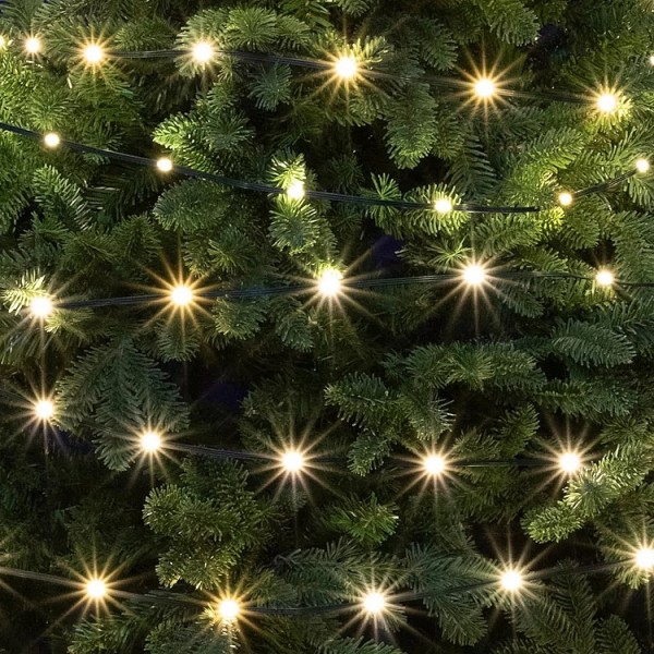 Fényfüzér 300LED meleg 30m kült.GR